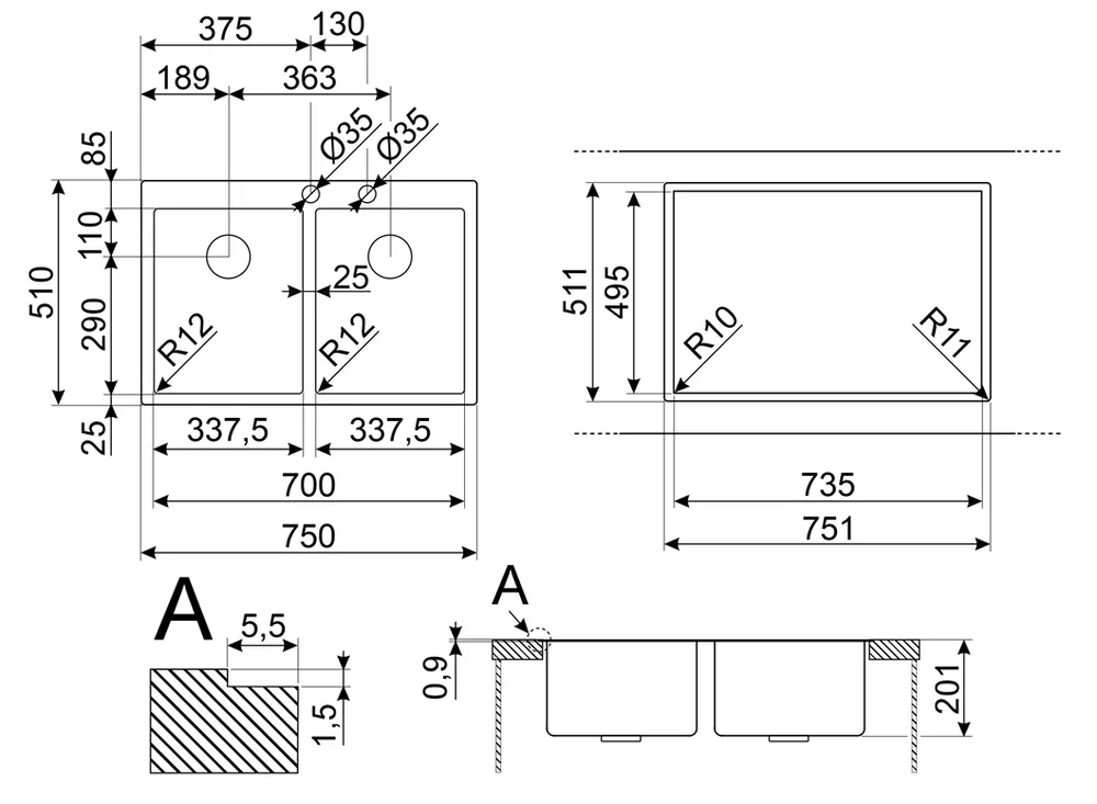 Схема встраивания