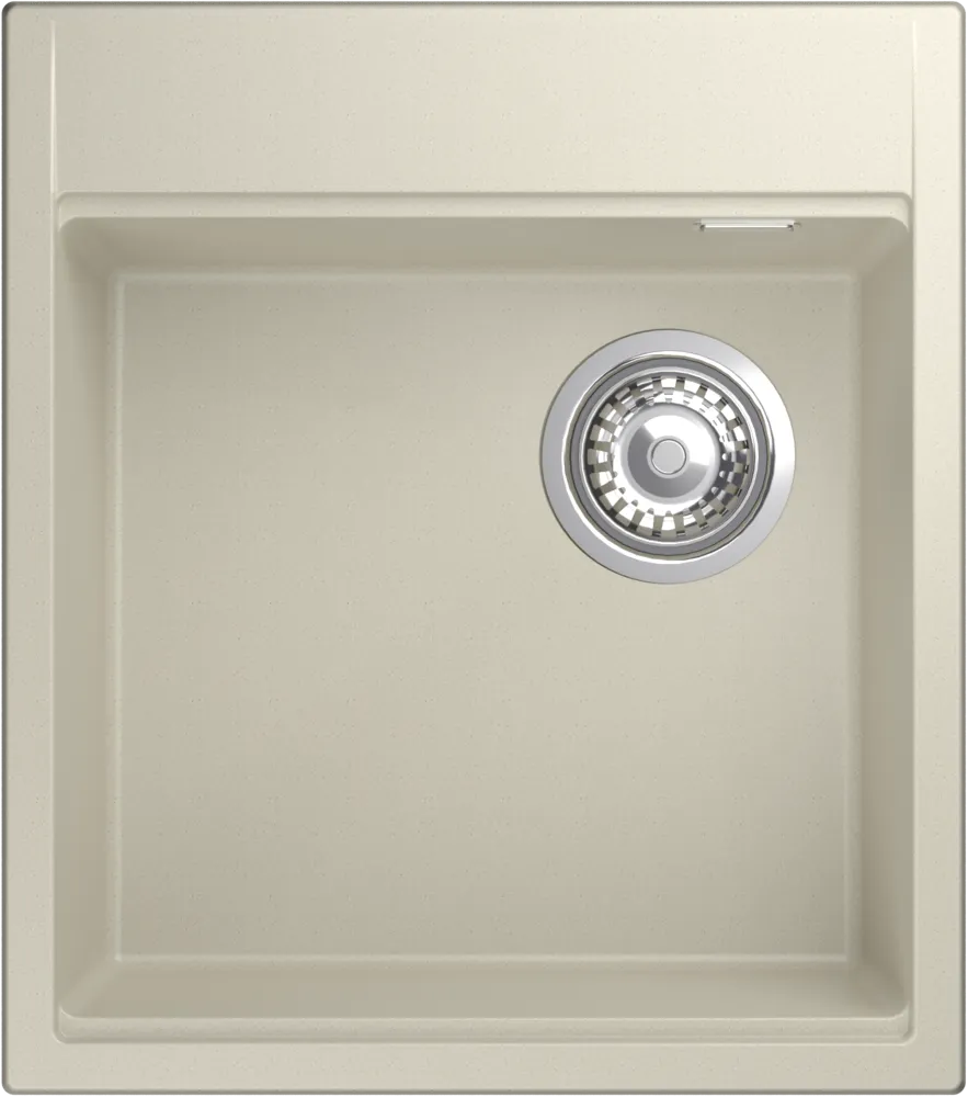 Фото товара: Rivelato TESORO TR-455-R beige scuro, мойка, гранит, тёмно-бежевый