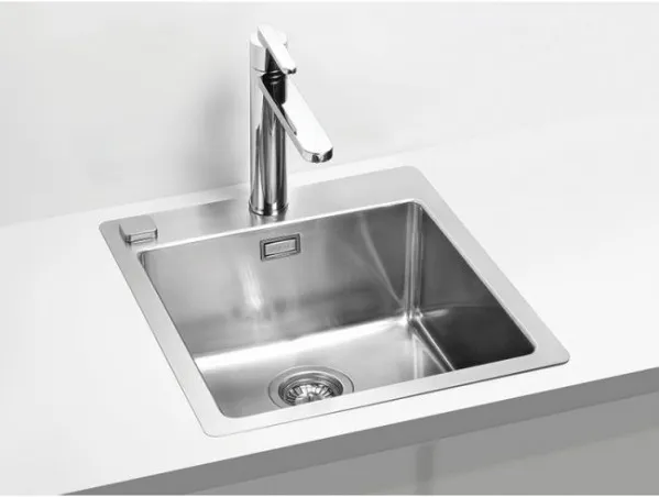 Детальное фото товара: ALVEUS PURE 20 new KMB-90, мойка, нержавеющая сталь (в комплекте с сифоном 1148858)