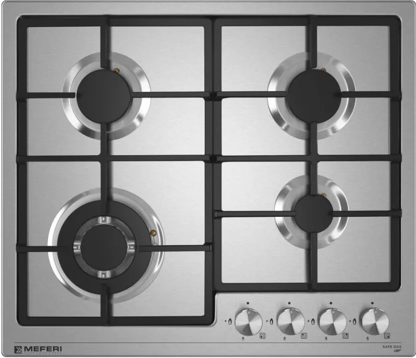 Фото товара: MEFERI MGH604IX LIGHT газовая поверхность