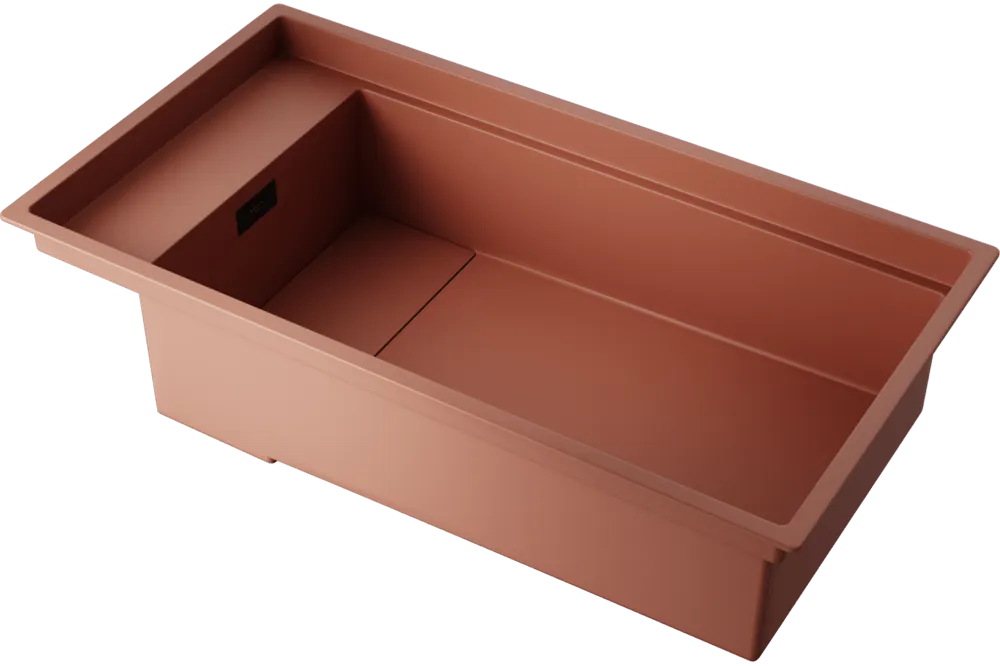 Детальное фото товара: Omoikiri Kinaru 86-U/I CN, мойка, керамика, canyon