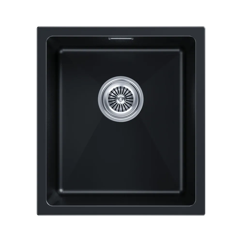 Детальное фото товара: Paulmark LUMI 41UNI, мойка, гранит, черный металлик