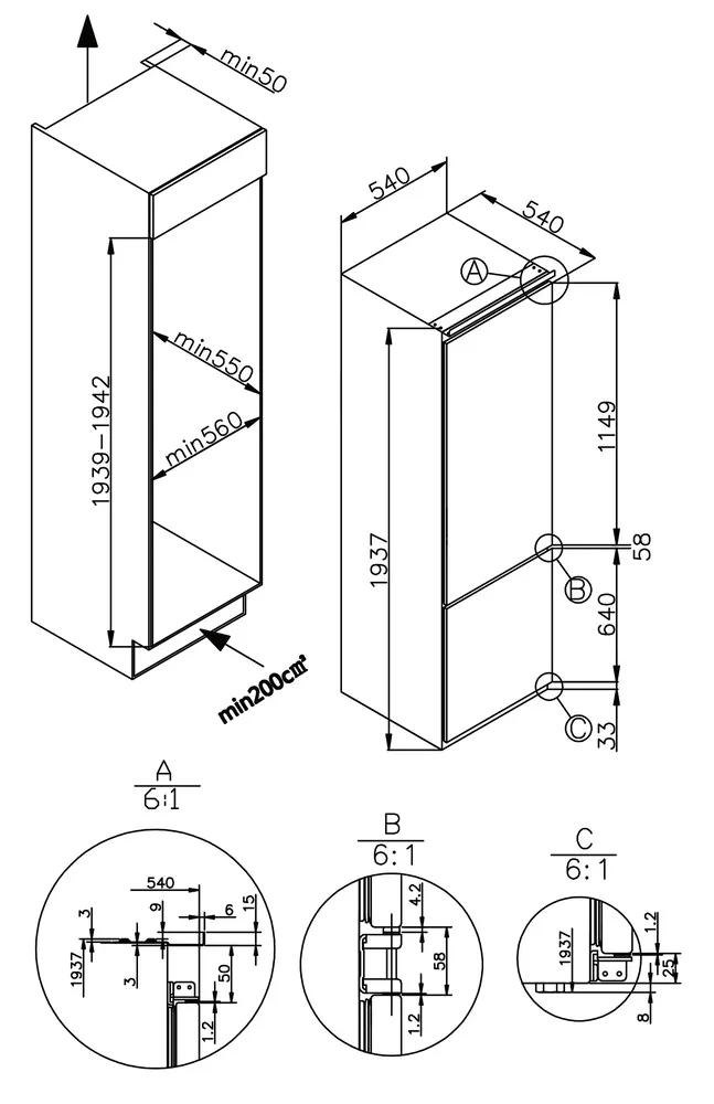 Схема встраивания