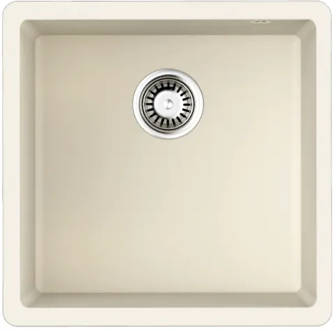 Фото товара: Omoikiri Bosen 44-U-WH, мойка, гранит, белый