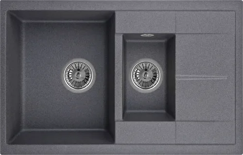 Фото товара: GRANULA 7802 мойка, гранит, шварц