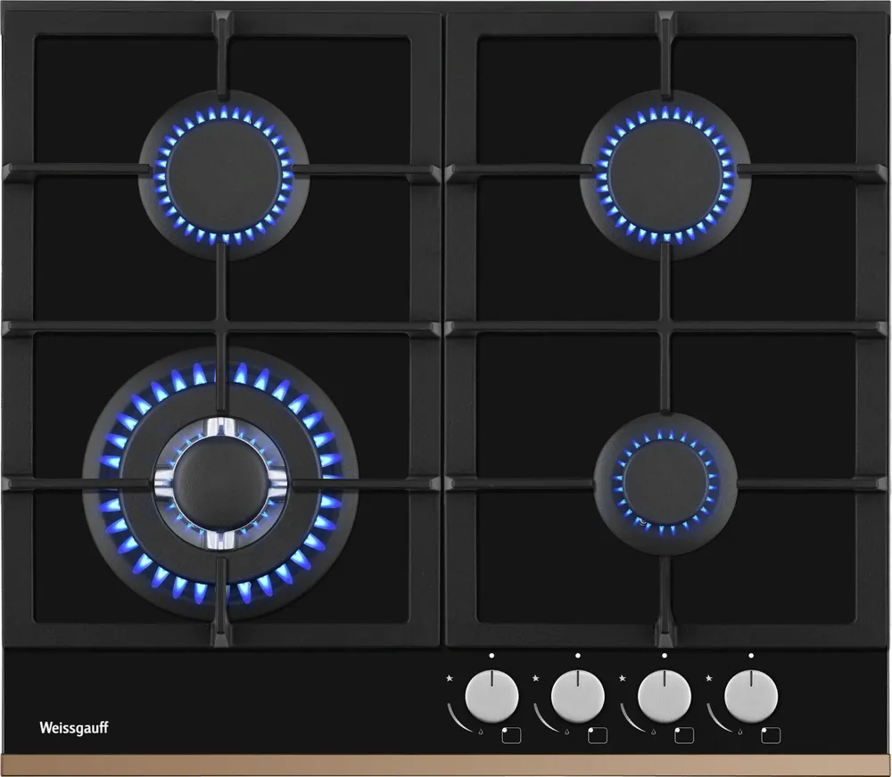 Фото товара: Weissgauff HGG 649 BGRG газовая поверхность