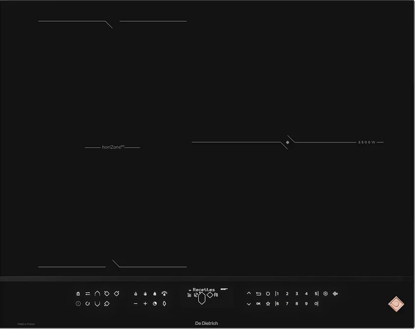 Фото товара: De Dietrich DPI4332HP индукционная поверхность