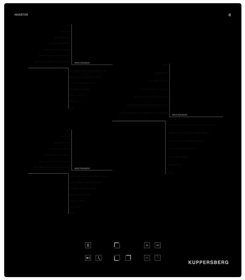 Фото товара: Kuppersberg ICO 402 индукционная поверхность
