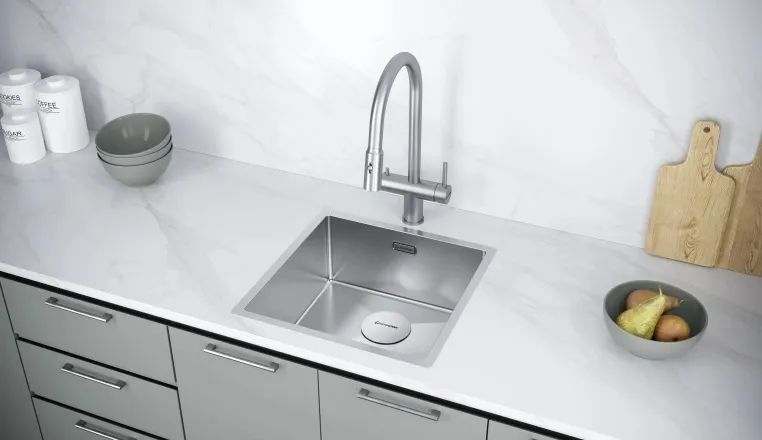 Детальное фото товара: KUCHENSTERN KRAFT 45, мойка, нержавеющая сталь