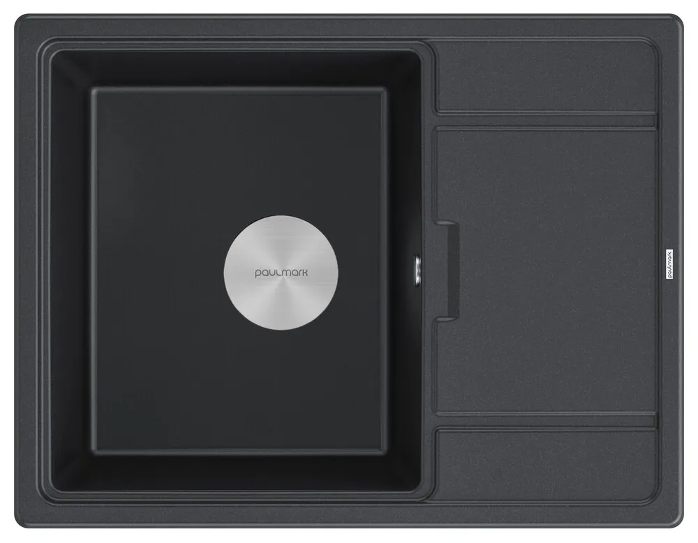 Фото товара: Paulmark FLUGEN 50-650, мойка, гранит, черный