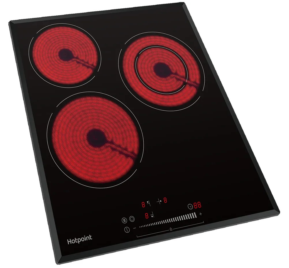 Детальное фото товара: Hotpoint HR 4O3 BAS стеклокерамическая поверхность