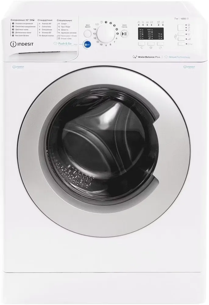 Фото товара: Indesit BWSA 7109 WSV RU