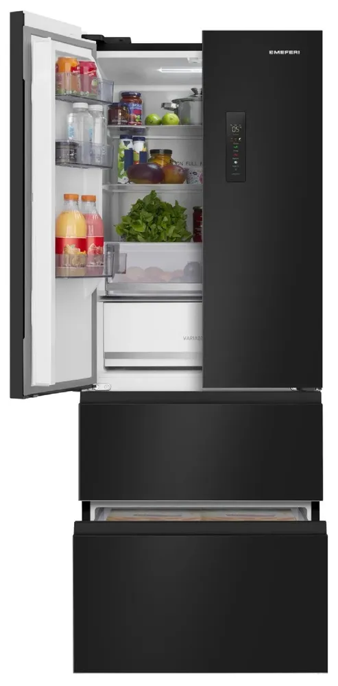 Детальное фото товара: MEFERI MFR70BK TOTAL NO FROST FRENCH DOOR ULTRA