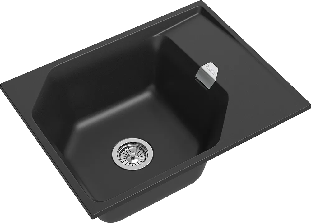 Детальное фото товара: Rivelato LOCUS LS-65 antracite, мойка, гранит, антрацит