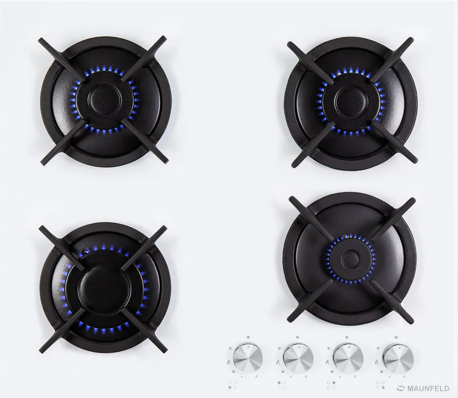 Детальное фото товара: Maunfeld EGHG.64.1СW/G газовая поверхность