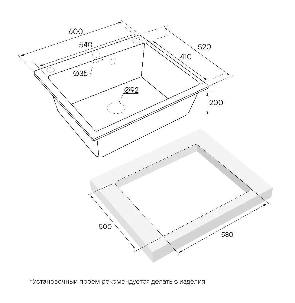 Схема встраивания