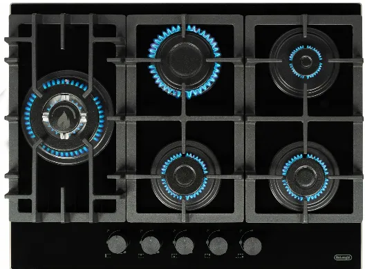 Фото товара: DeLonghi GERMANA 7GW NB газовая поверхность