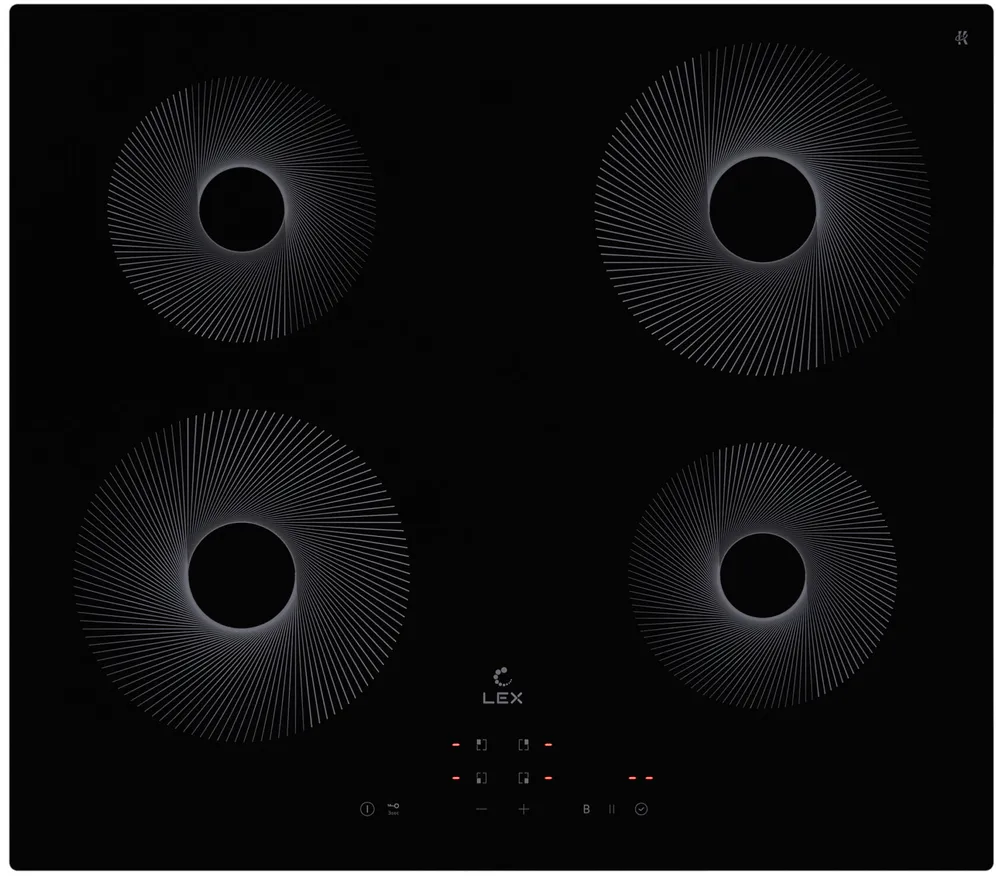 Фото товара: LEX EVI 640 R1 BL индукционная поверхность
