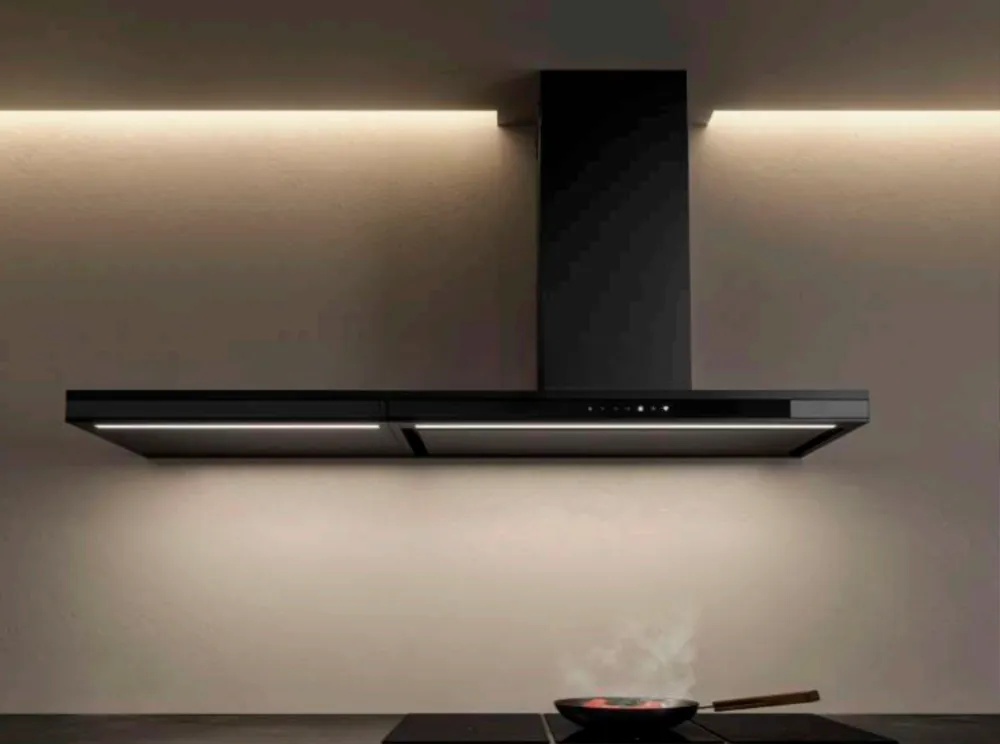 Детальное фото товара: ELICA полка пристенная для вытяжки BL MAT для Elica Element