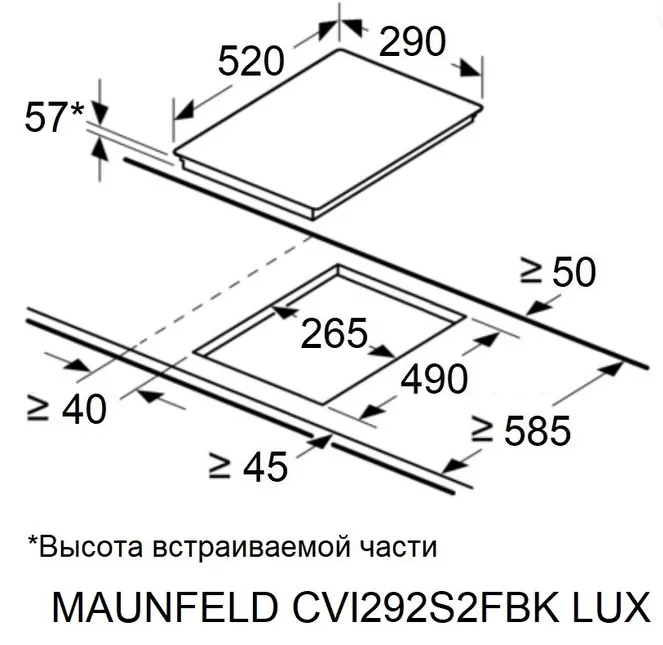 Схема встраивания