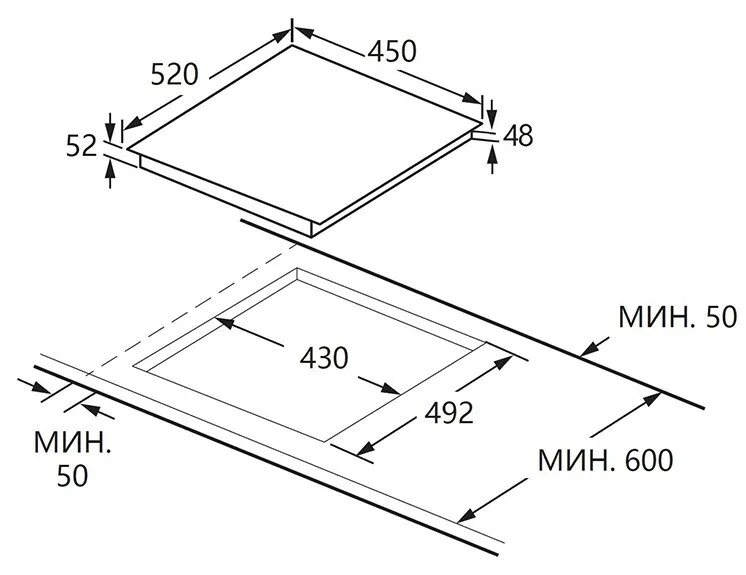 Схема встраивания