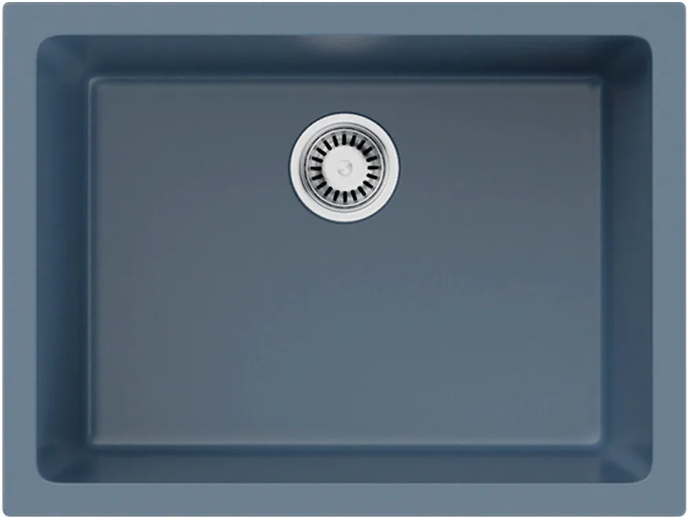 Фото товара: Omoikiri Okinoshima 61-U/I-SB, мойка, керамика, smoky blue