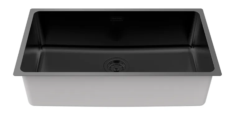 Детальное фото товара: Paulmark YUNI 76 UNI, мойка, нержавеющая сталь,  матовый черный