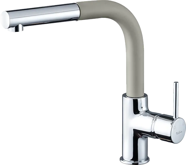 Фото товара: Rivelato LEDRO 9022203 topazio/cromo, смеситель, гранит, топаз/хром