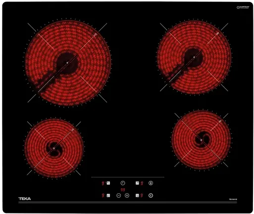 Фото товара: Teka TB 6415 BLACK стеклокерамическая поверхность