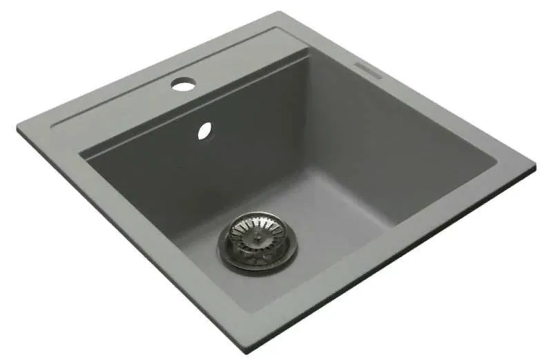 Детальное фото товара: LAVA Q.1 SCANDIC, мойка, гранит, серый