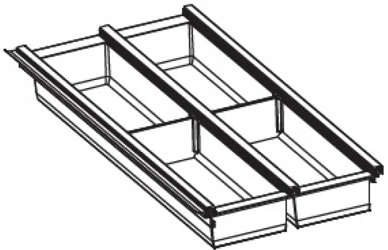 Детальное фото товара: Ninka Cuisio Aqua 300, Legrabox Blum, лоток для столовых приборов, черный