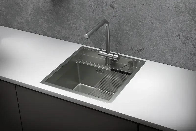 Детальное фото товара: GRANULA 5051 мойка, сталь матовая