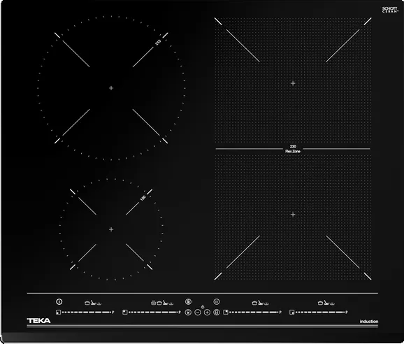 Фото товара: Teka IZF 64440 MSP BLACK индукционная поверхность