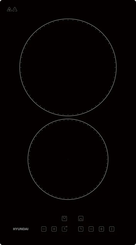 Детальное фото товара: Hyundai HHE 3210 BG стеклокерамическая поверхность