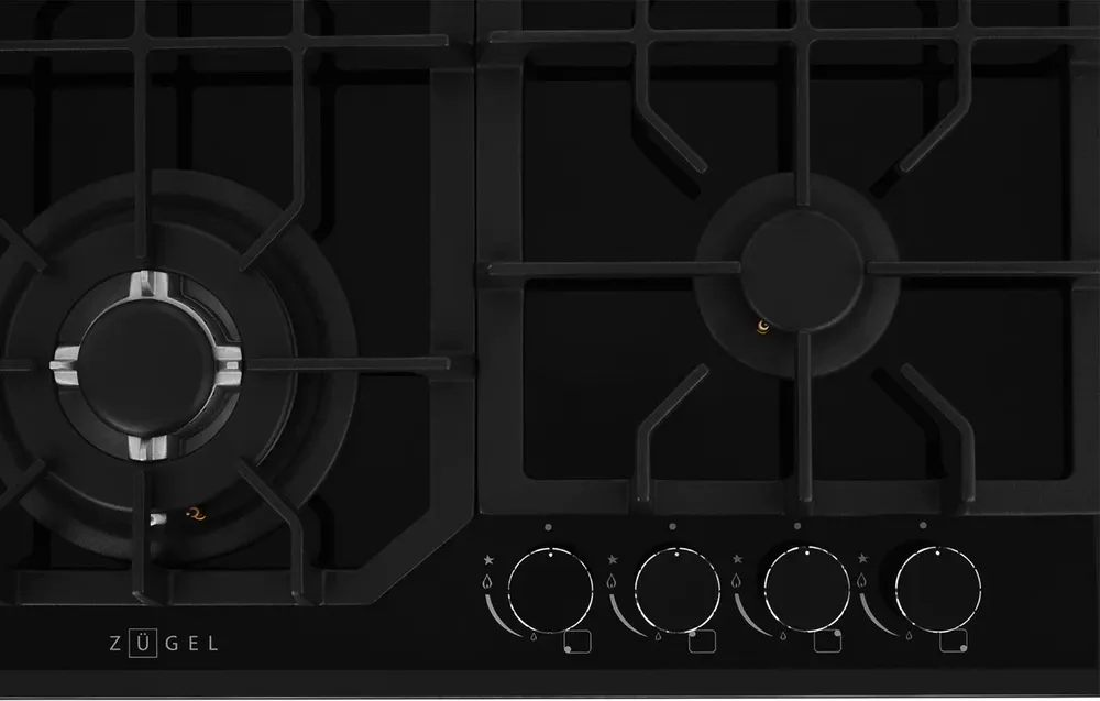 Детальное фото товара: ZUGEL ZGH601B газовая поверхность