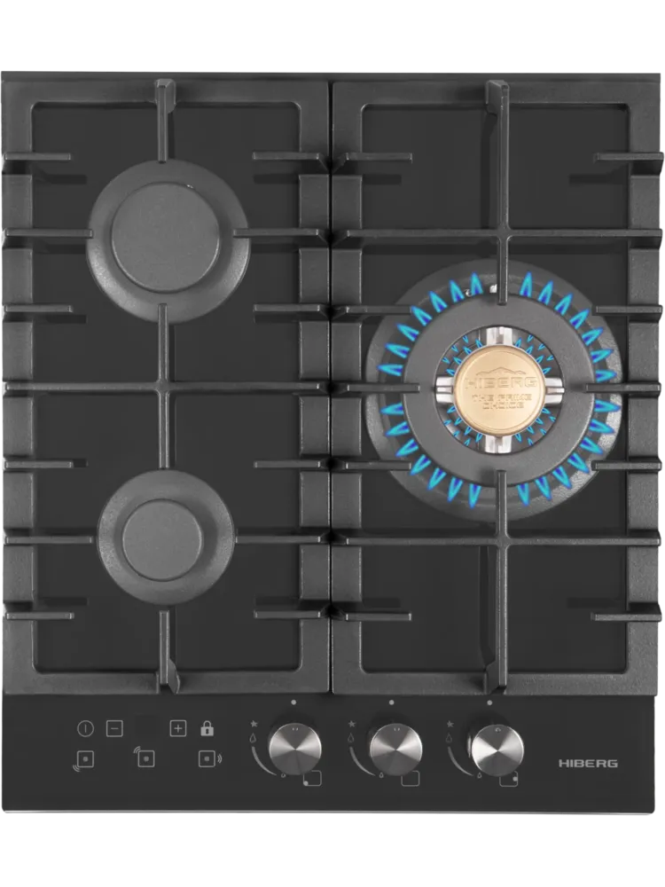 Детальное фото товара: HIBERG VM 4535 B газовая поверхность