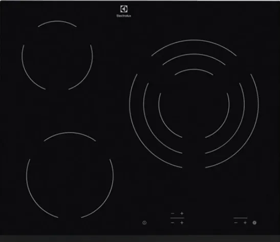 Фото товара: Electrolux EHF6232FOK стеклокерамическая поверхность