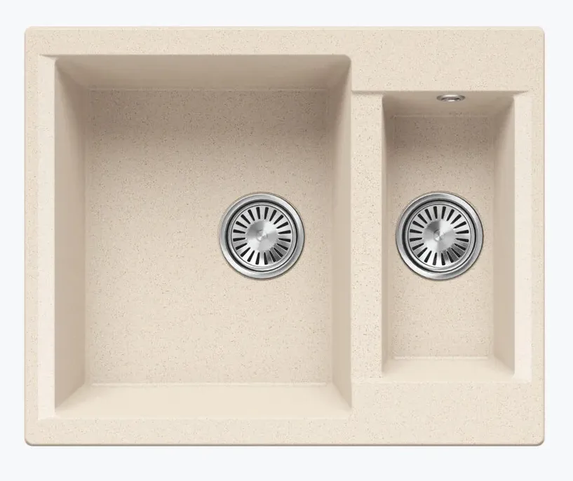 Фото товара: Polygran BRIG-620, мойка, мрамор, кремовый 327