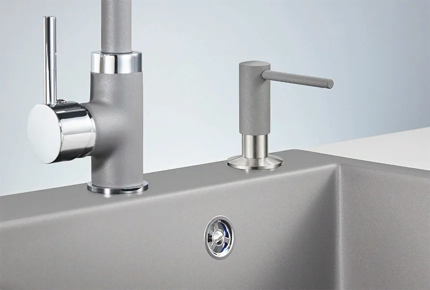 Детальное фото товара: GRANULA 018 D дозатор для моющего средства, алюминиум