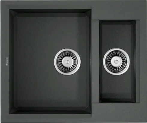 Фото товара: Omoikiri Sakaime 60-2-PL, мойка, гранит, платина