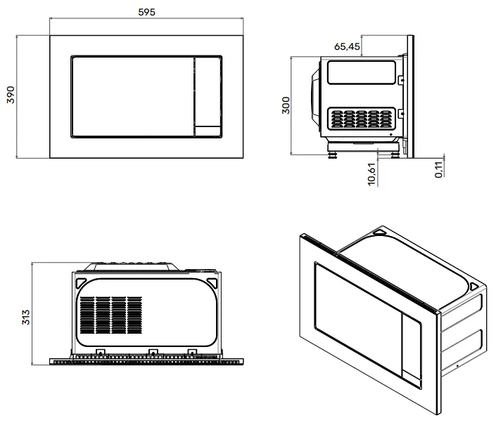 Детальное фото товара: Monsher MMH 1120 Noir