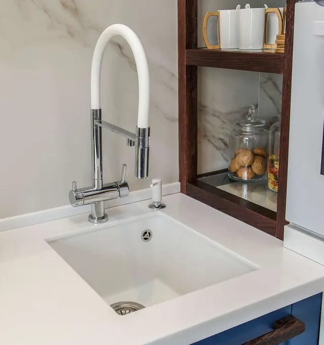Детальное фото товара: Omoikiri Bosen 38-U-DC, мойка, гранит, шоколад