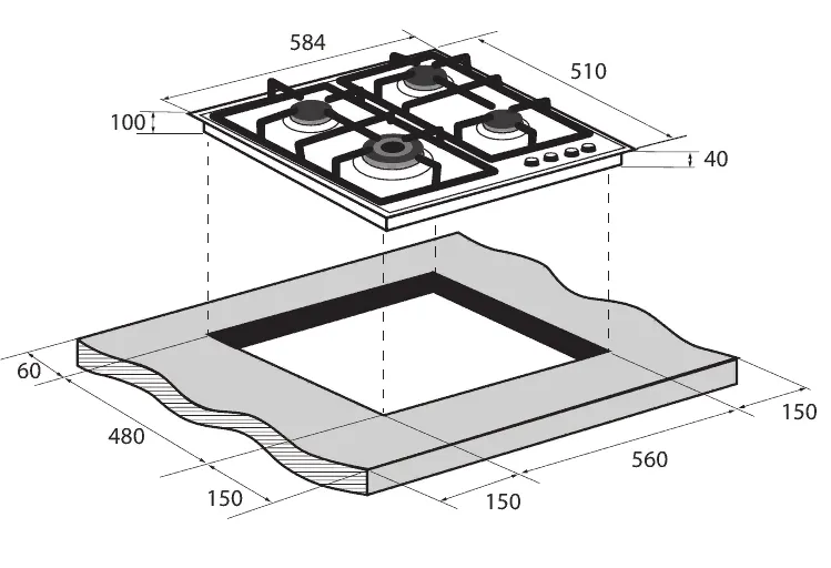 Схема встраивания