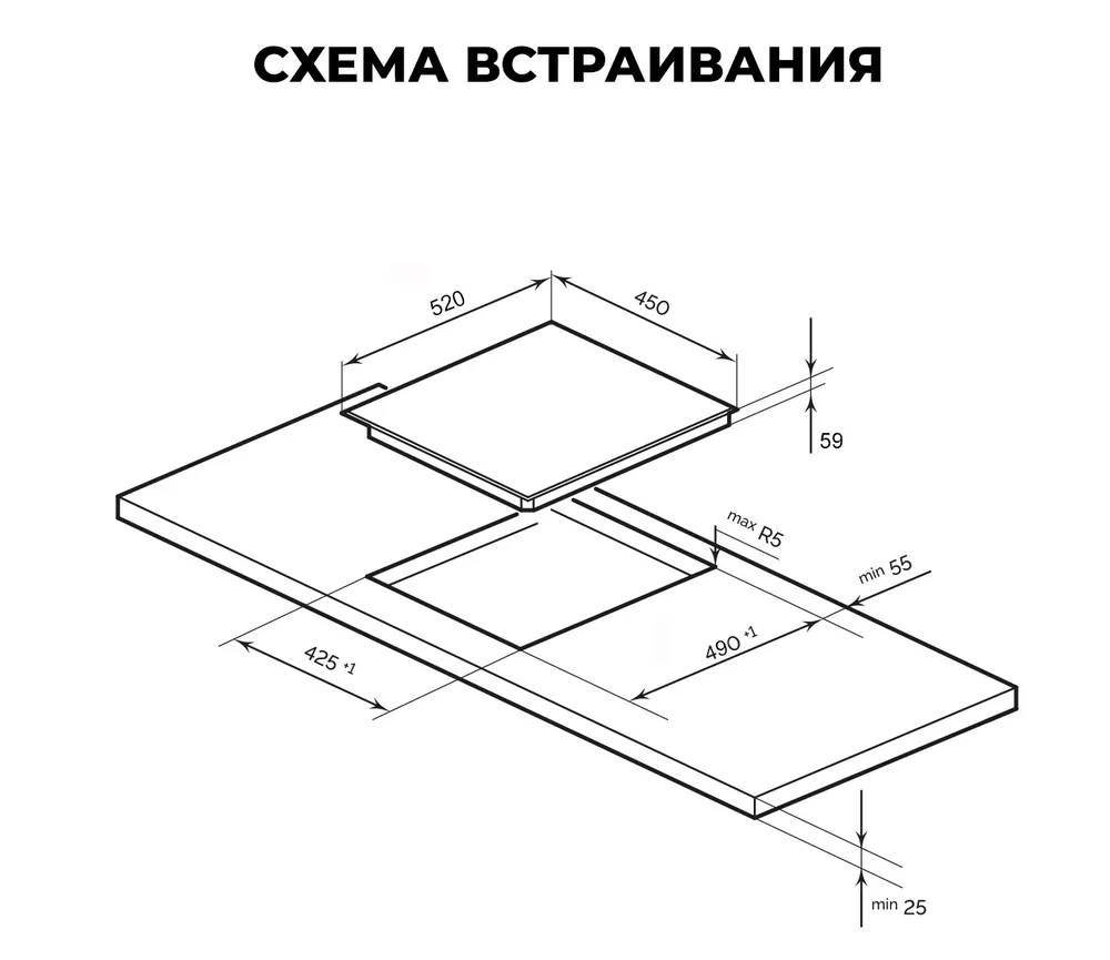 Схема встраивания