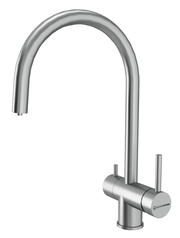 Фото товара: KUCHENSTERN DRIM-F, смеситель, нержавеющая сталь