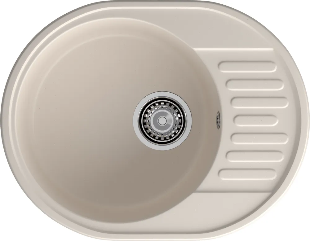 Фото товара: ЭкоМ 6148, мойка, гранит, белый