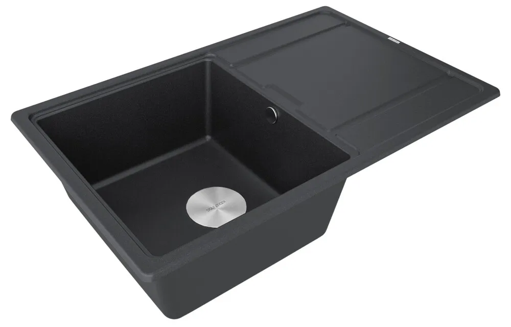 Детальное фото товара: Paulmark FLUGEN 50-780, мойка, гранит, черный