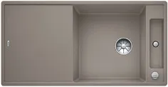 Детальное фото товара: Blanco Axia III XL 6 S, мойка, гранит, серый беж, разделочный столик ясень