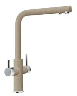 Детальное фото товара: Franke Neptune Clear Water, смеситель, гранит, миндаль