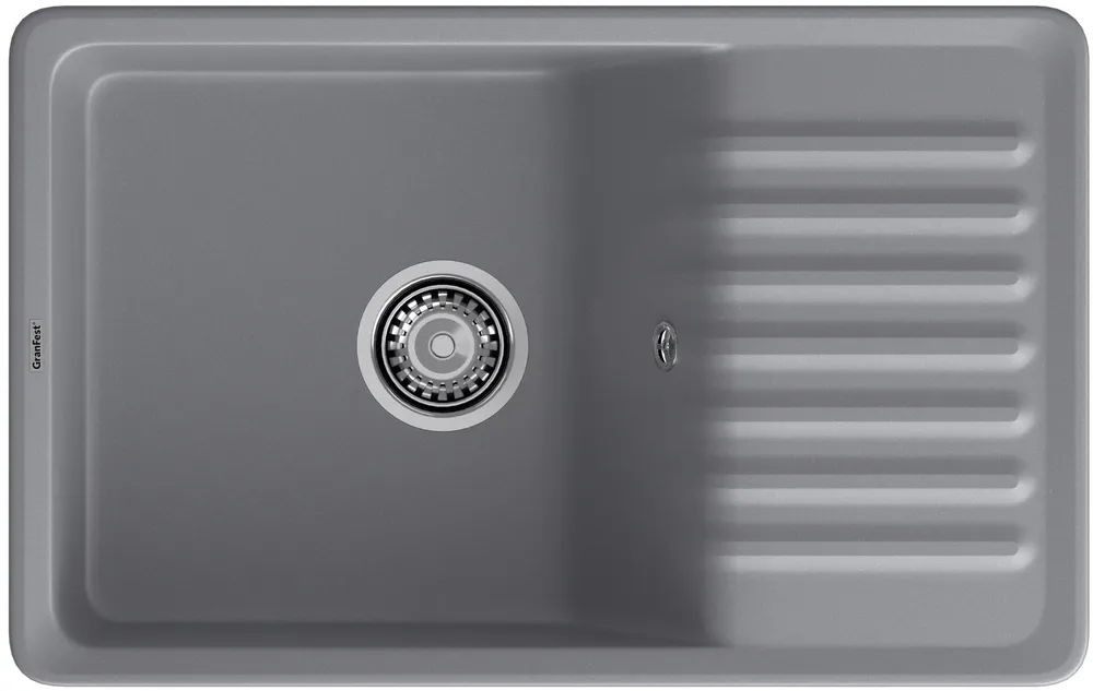 Фото товара: GranFest QUARZ GF-ZW-72, мойка, гранит, темно-серый